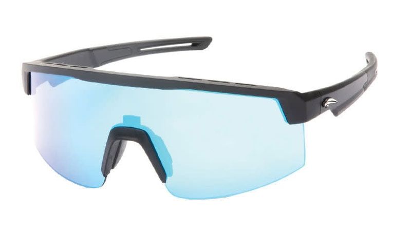 Lunettes Atmosphere Psyche Noir Mat - Lentille Bleu Revo