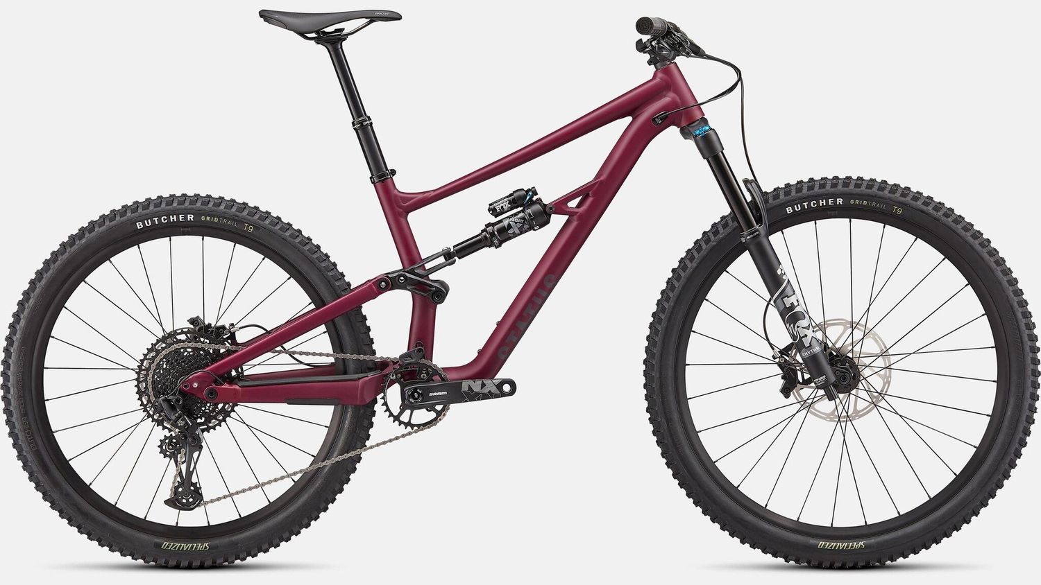 Vélo usagé Specialized Status 140 2023 Framboise/Terre S3