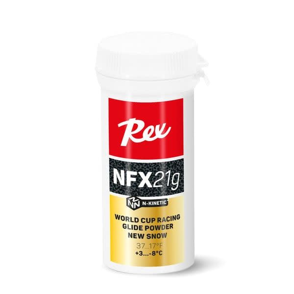 Poudre de finition Rex NFX21G Black `New Snow` Powder (3C/-8C) | 20g