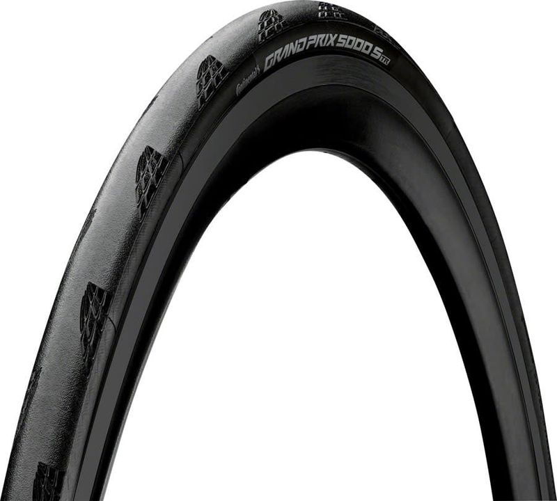 Pneu Continental Grand Prix 5000S TR 700x28c Pliable, Black Chili, Noir