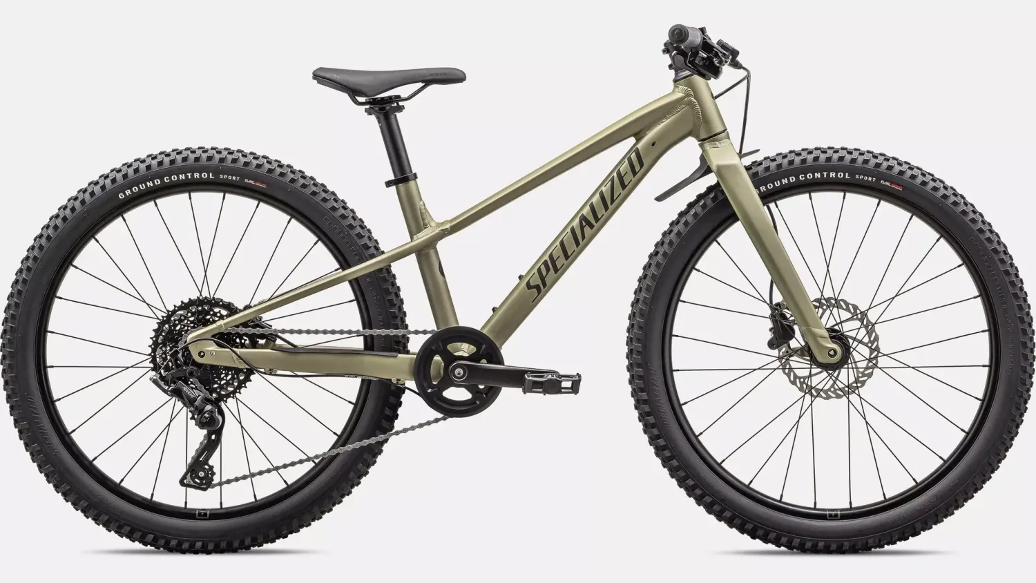 Vélo Specialized Riprock 24&#39;&#39; 2025 Épicéa Métallique Satiné/Vert Mousse Foncé