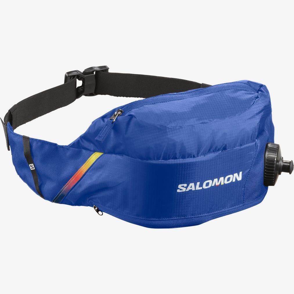 Ceinture d&#39;hydratation Salomon Bleu Race