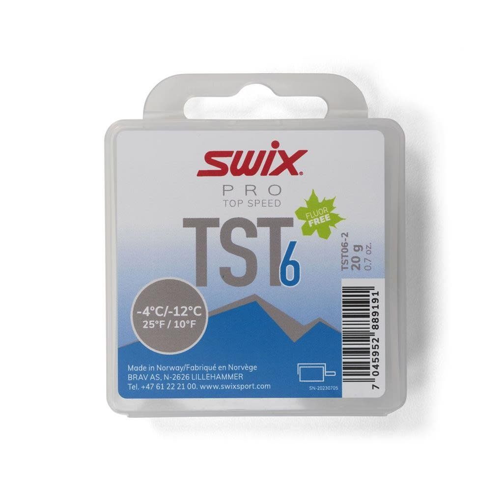 Fart de glisse Swix TS6 Bleu Turbo -6/-12°C 20g