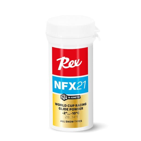 Poudre de finition Rex NFX21 Blue Powder (-2C/-10C) | 20g
