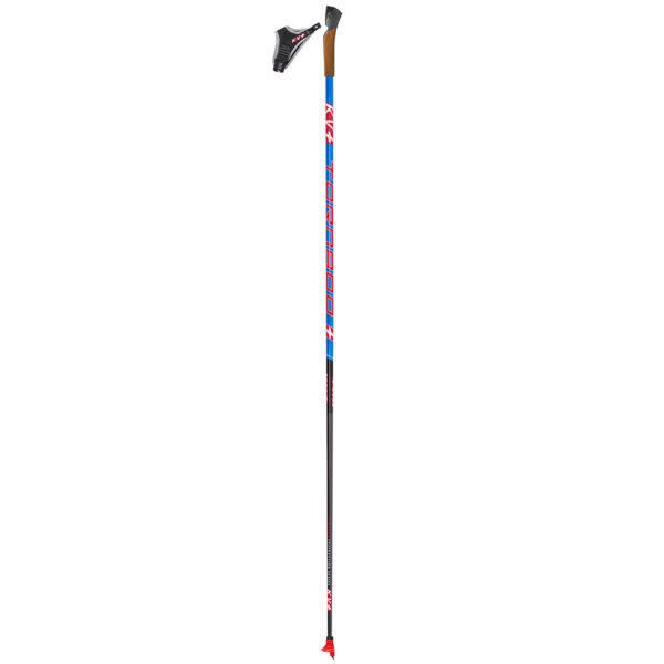 Bâton unité KV+ Tornado Blue, Falcon Clip Grips, 100% HM Carbon Shafts 54g/m 155cm