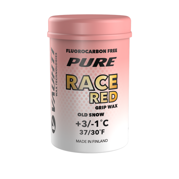 Fart d&#39;adhérence Vauhti Pure RACE Rouge Old Snow +3/-1C 45g