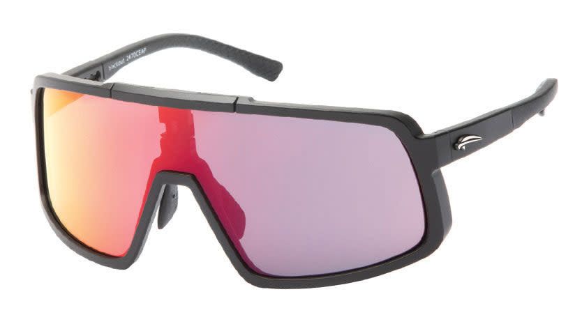 Lunettes Atmosphere Blackout Noir Mat - Lentille Rouge Revo