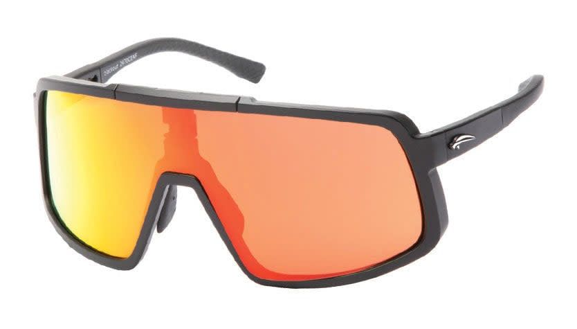Lunettes Atmosphere Blackout Noir Mat - Lentille Orange Revo