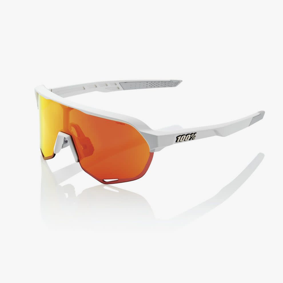 Lunette 100% S2® Soft Tact Blanc cassé - Lentille HiPER® Miroir rouge multi cat: 2