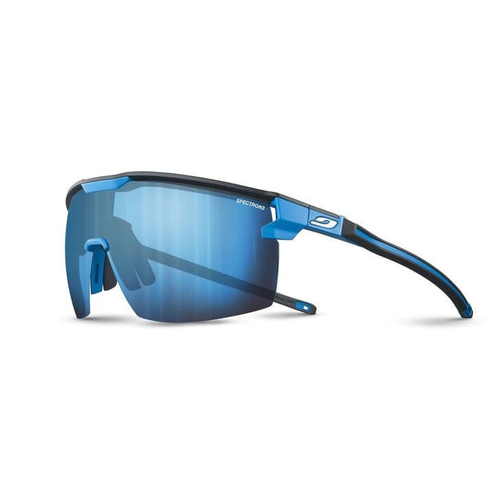 Lunette Julbo Ultimate Bleu/Noir - Lentille Spectron 3 Bleu w Gris Fumé cat:3