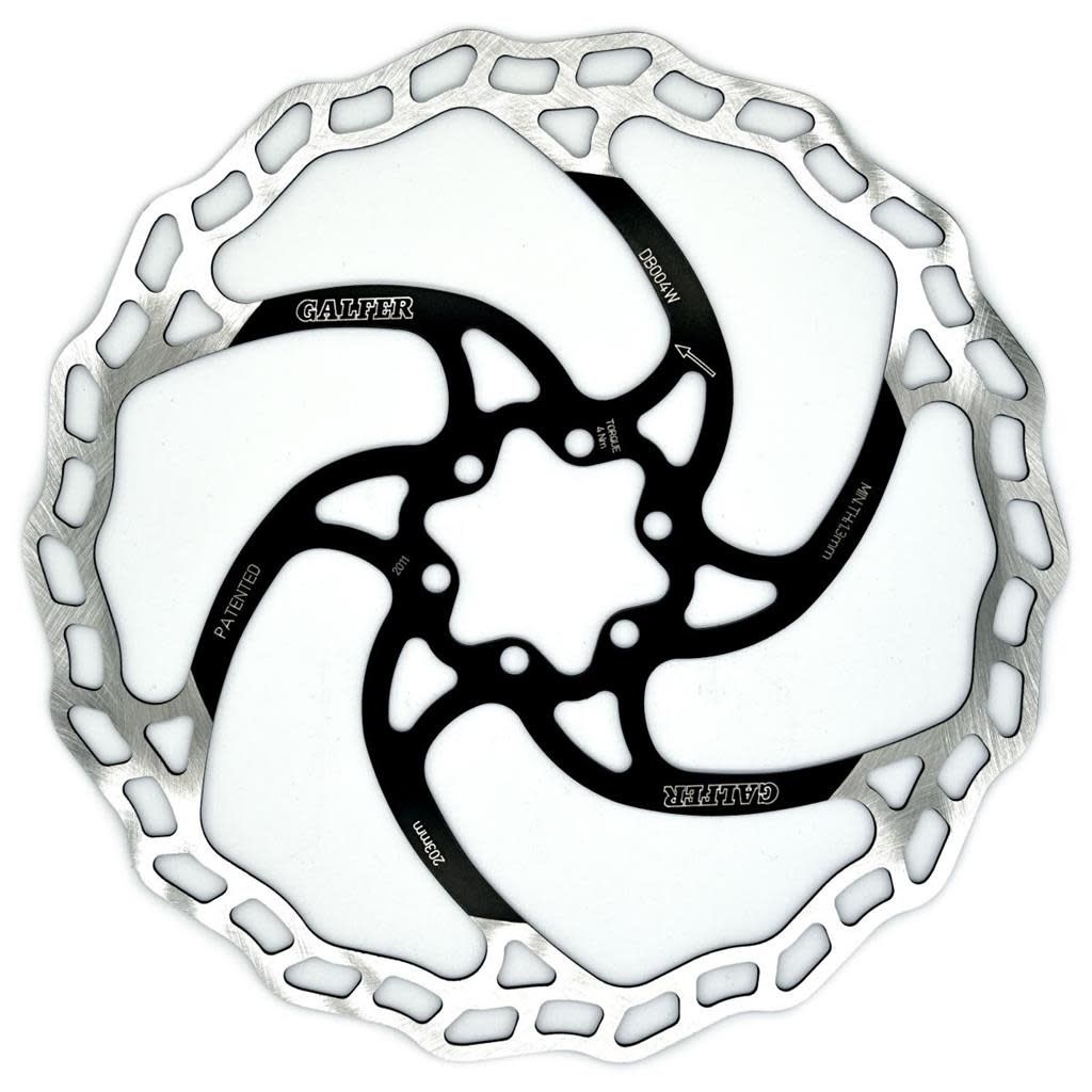 Disque Galfer 203mm x 1.8mm, 6B MTB