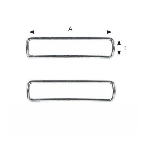 Boucle Montana pour peaux Bow 40mm (Paire)