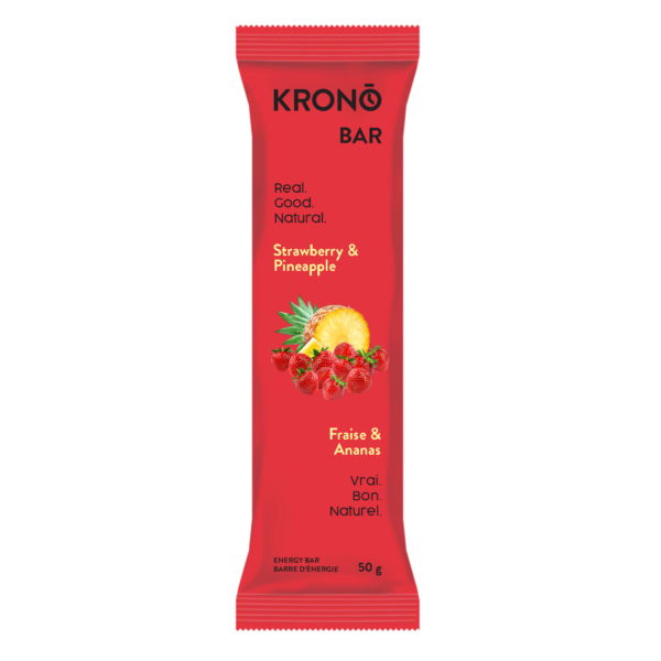Barre énergétique Krono Fraise Ananas 50g