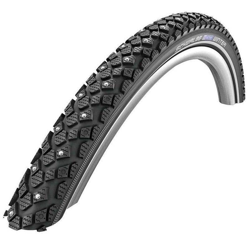 Pneu clouté Schwalbe, Winter, 700x40C, Rigide, Tringle, Winter, KevlarGuard, 50TPI, Noir