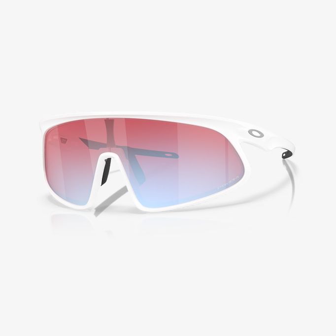 Lunette Oakley RSLV Blanc Mat - Lentille Prizm Snow Saphir