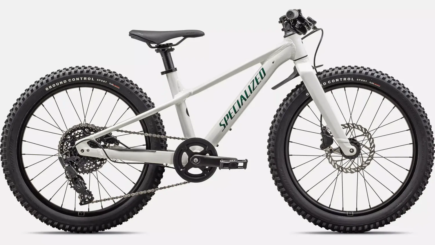 Vélo Specialized Riprock 20&#39;&#39; 2025 Blanc Dune/Vert Pin