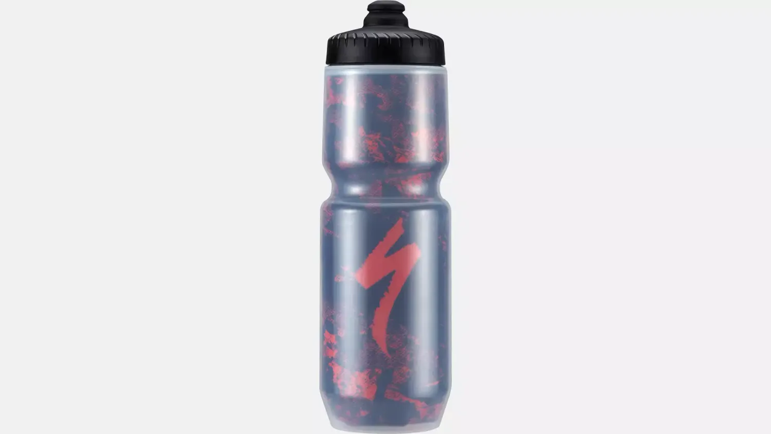Bouteille isolée Specialized Purist Chromatek MFLO 2.0 23oz Rouge/Bleu