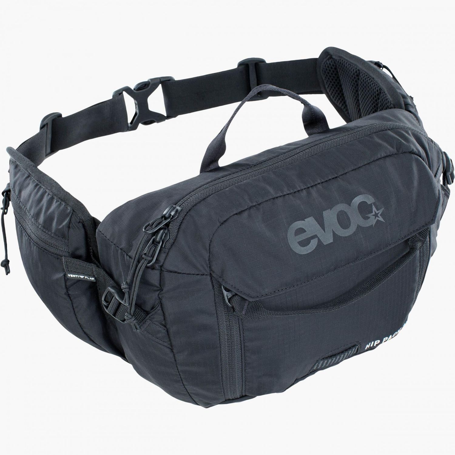 Sac de taille d&#39;hydratation Evoc Hip Pack 3L Noir (réservoir 1.5L inclus)