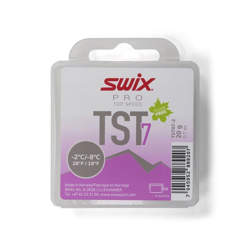 Fart de glisse Swix TS7 Violet Turbo -2/-8°C 20g
