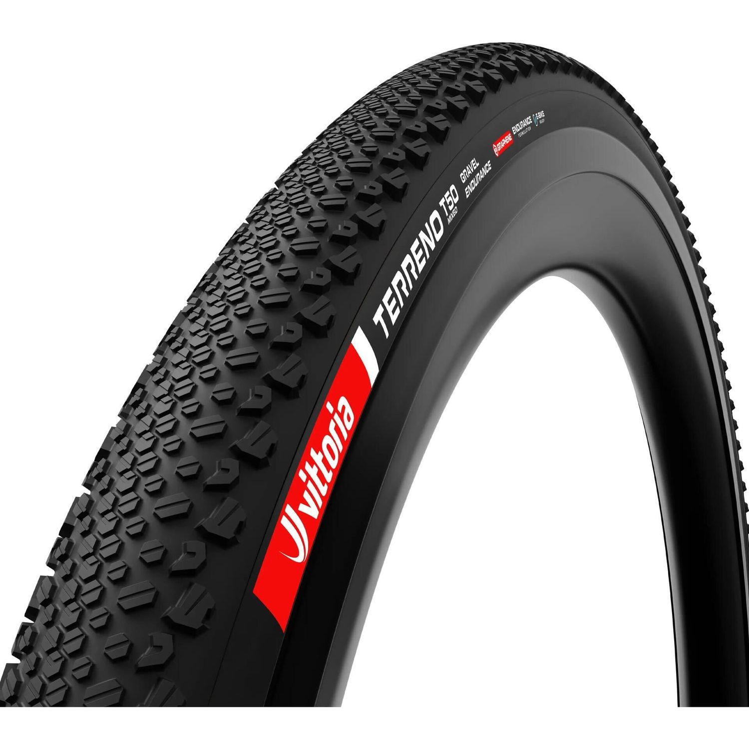 Pneu Vittoria Terreno T50 Gravel Endurance 700x40c TR Noir