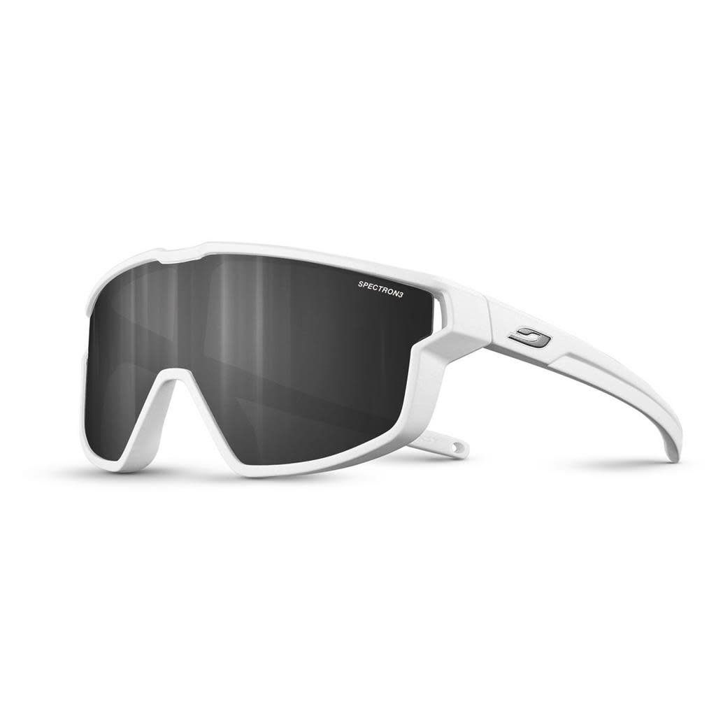 Lunette Julbo Fury Mini Blanc Mat - Lentille Spectron 3 Noir Fumé cat:3