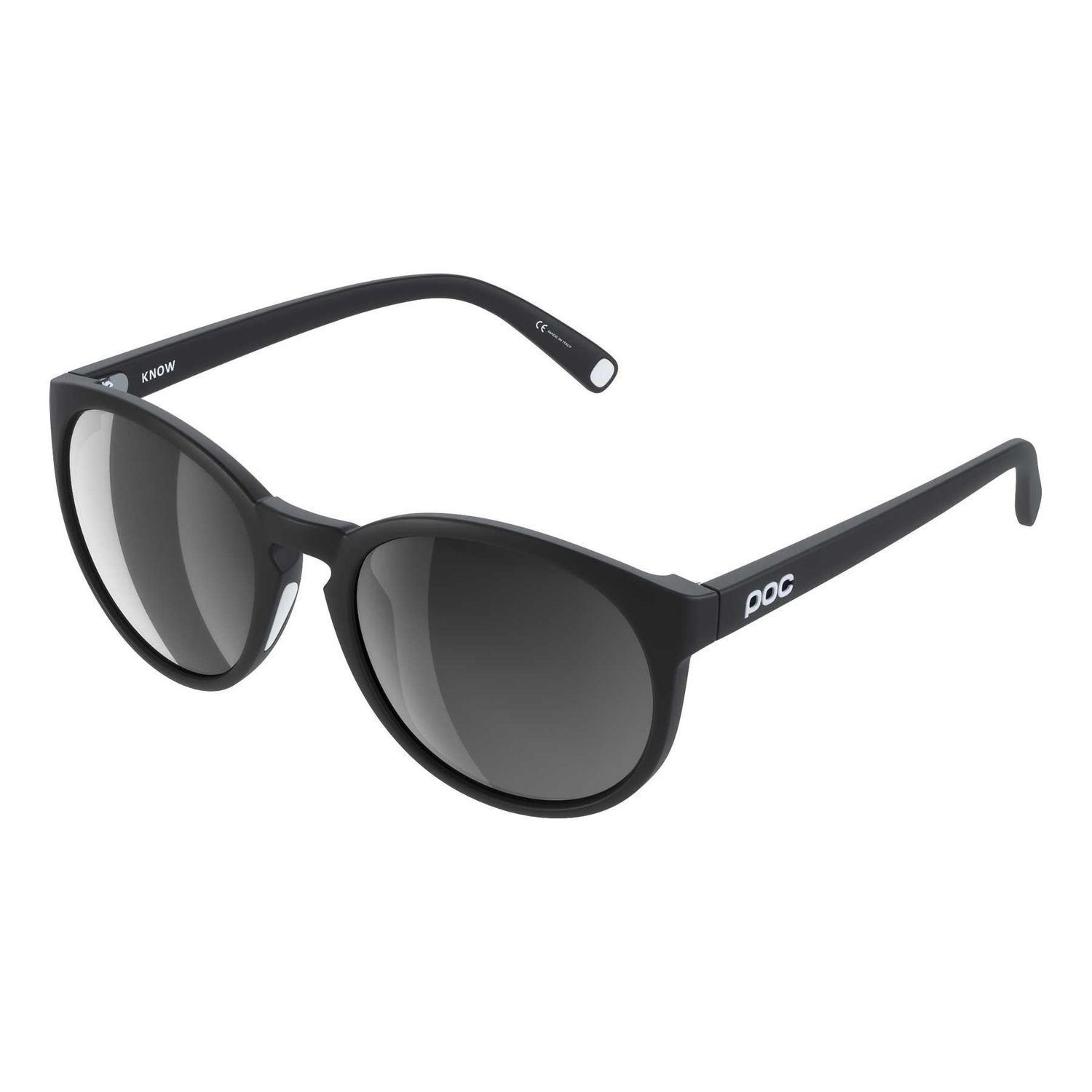 Lunette POC Know Noir/Blanc - Lentille Clarity Universel/Miroir Gris cat:3