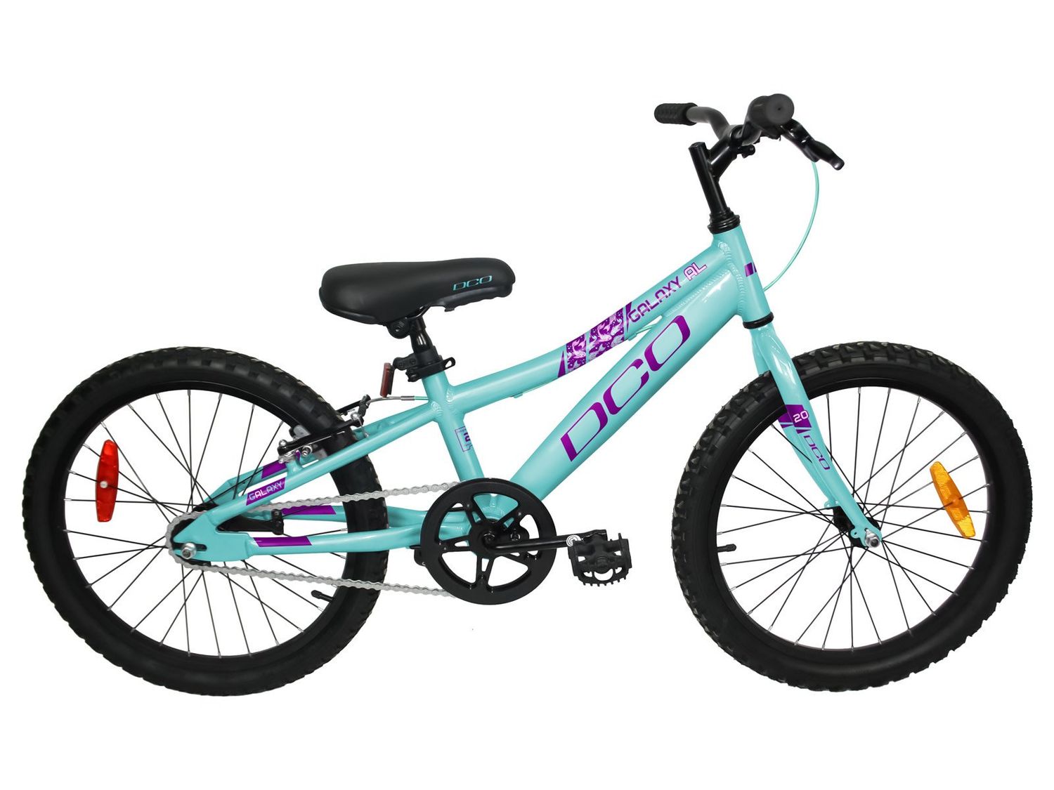 Vélo DCO Galaxy AL 20po Aqua/Mauve