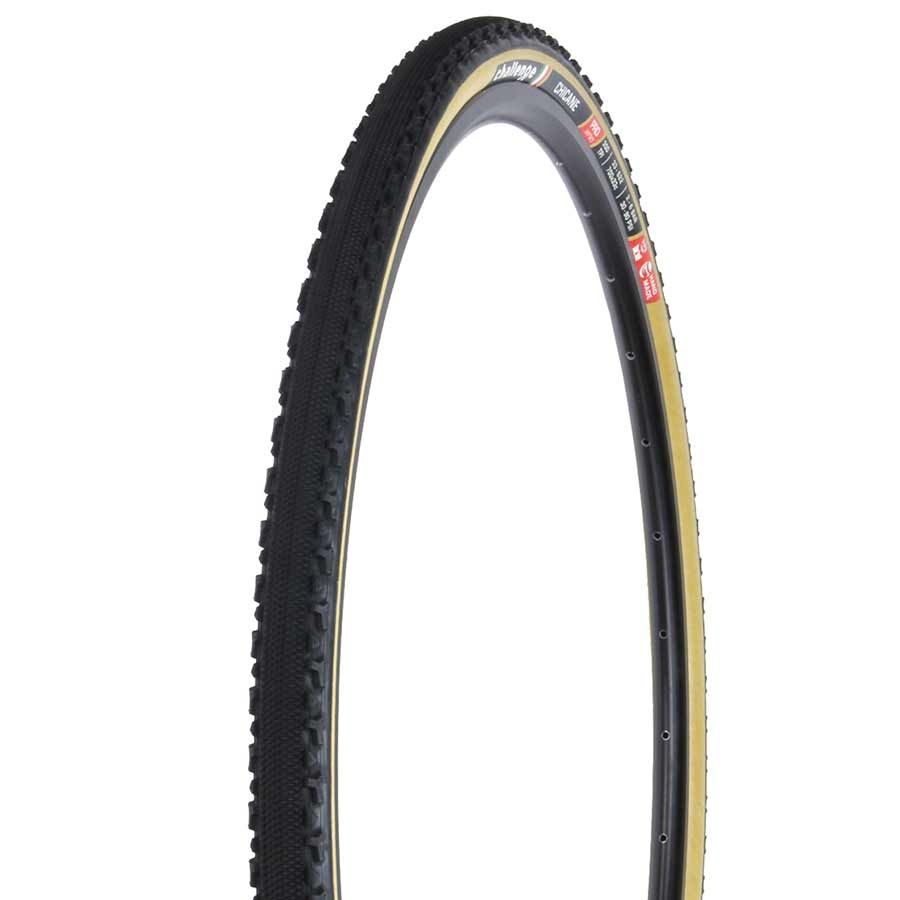 Pneu Challenge, Chicane Pro, 700x33C, Pliable, Tringle, Natural, SuperPoly, PPS, 300TPI, Flanc Beige