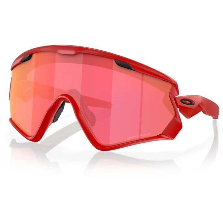 Lunette Oakley Wind Jacket 2.0 Rouge Mat - Lentille Prizm Snow Torch