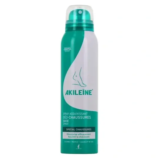 Spray déodorant Akileine pour chaussures 150ml