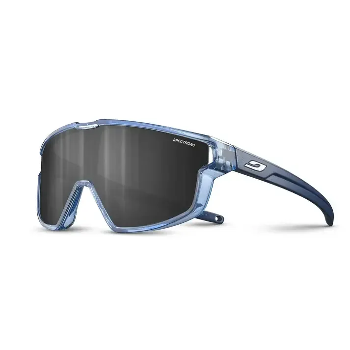 Lunette Julbo Fury Mini Bleu Transparent/Bleu - Lentille Spectron 3 Noir Fumé cat:3