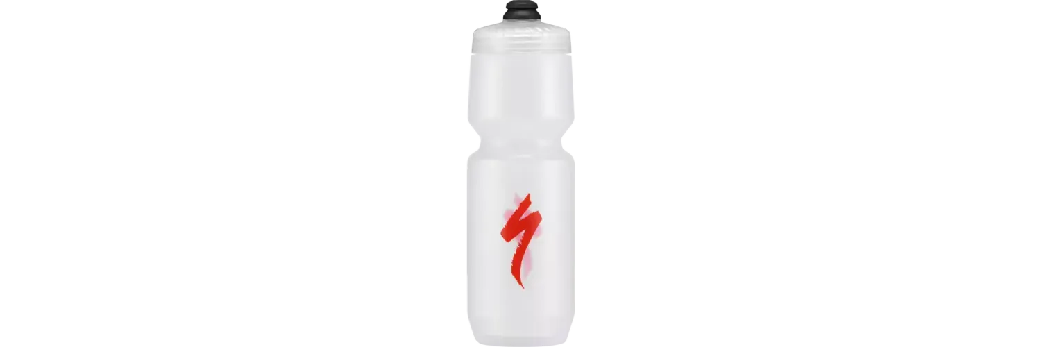 Bouteille Specialized Purist MoFlo 26oz Transparent/Logo Rouge