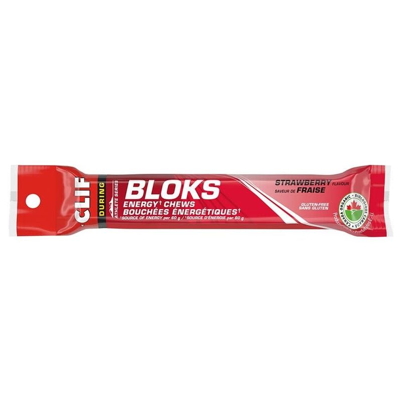 Jujubes énergétiques Clif Bloks Fraise 60g
