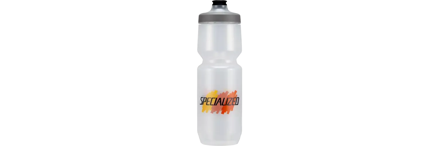 Bouteille Specialized Purist WaterGate 26oz Transparent/Jaune