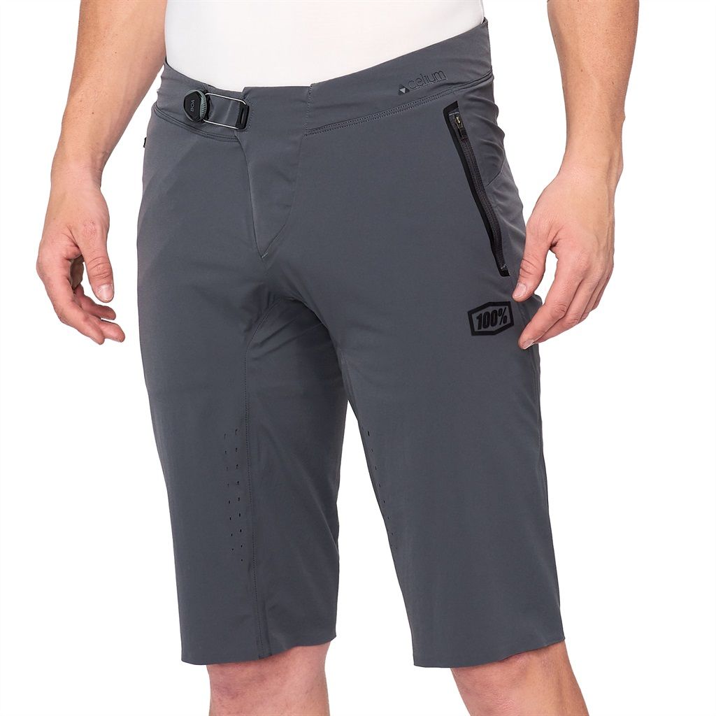 Short 100% Celium Charcoal, Size: 30