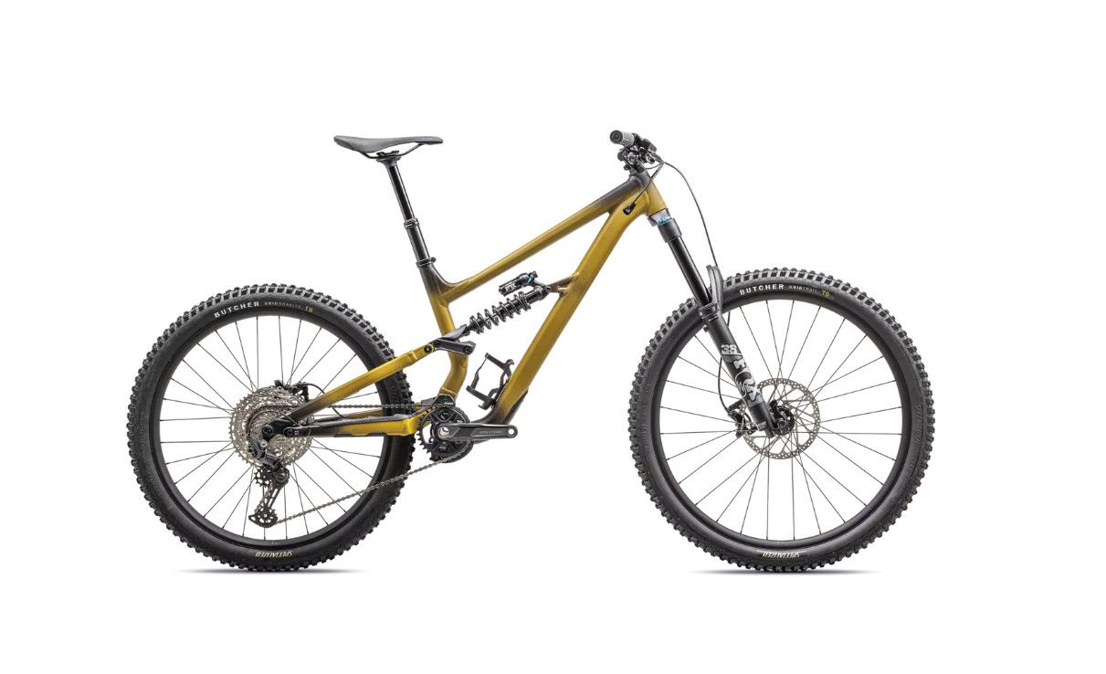 Vélo Specialized Status 170 2 2024 Satin Doré/Obsidienne/Blanc, Size: S3
