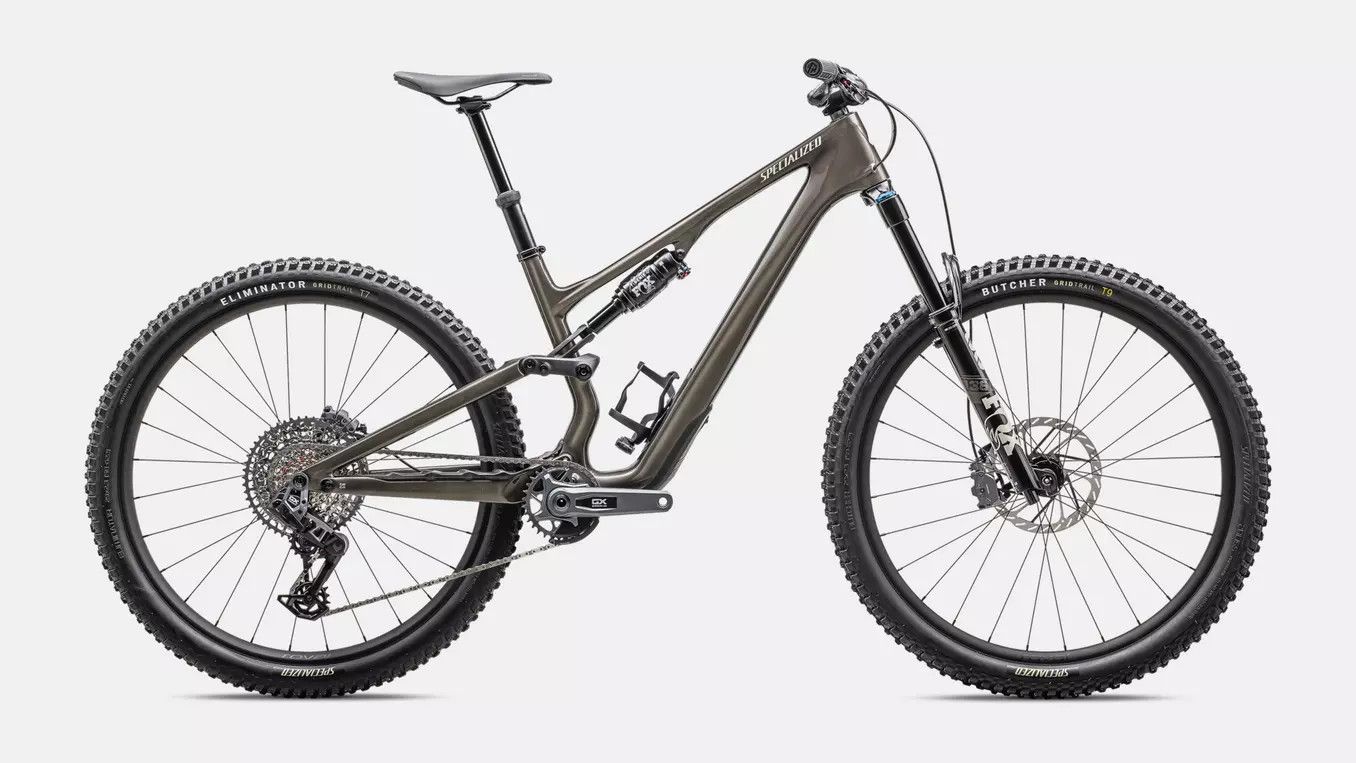 Vélo Specialized Stumpjumper 15 Expert 2025 Gris Bronze Brillant/Blanc Montagne, Size: S4
