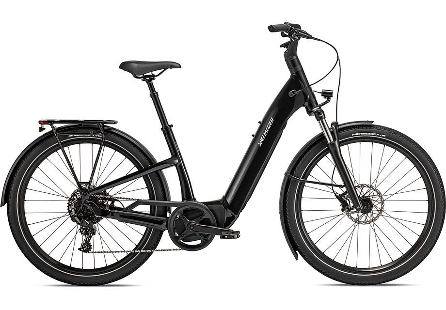 Vélo électrique Specialized Turbo Como 4.0 2024 Noir/Argent Réfléchissant, Size: Medium