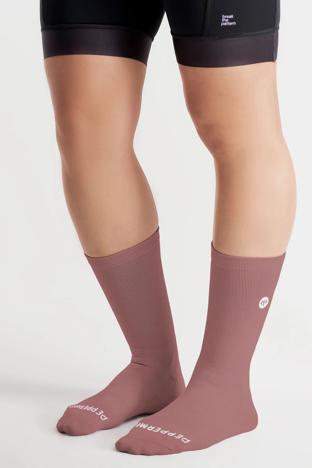 Bas Peppermint Signature Rose Poudre, Size: S/M