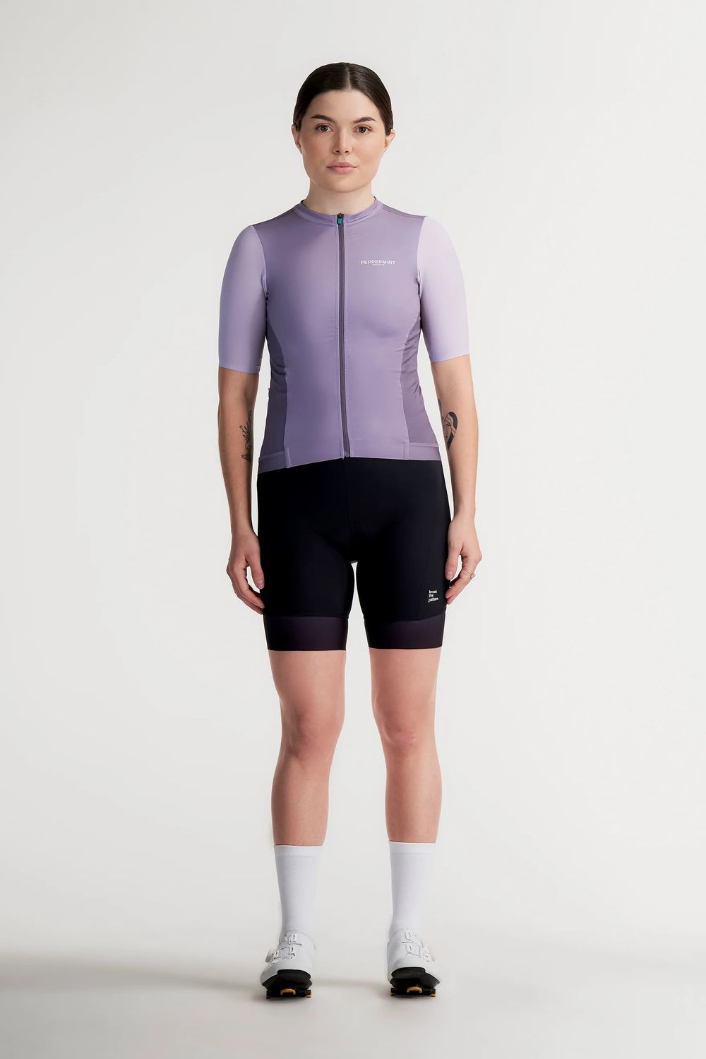 Maillot manches courtes Peppermint Signature Femme Mauve, Size: XSmall
