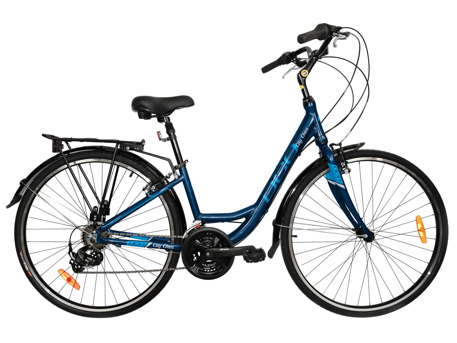 Vélo DCO City Class Indigo Foncé/Bleu 18&#39;&#39;