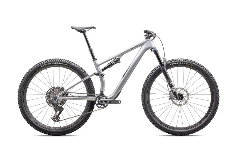 Vélo Specialized Epic 8 EVO Expert 2025 Argent Satiné/Bronze