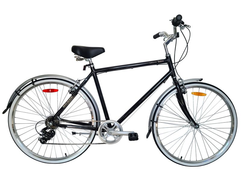 Vélo DCO Urban 700 Retro Noir