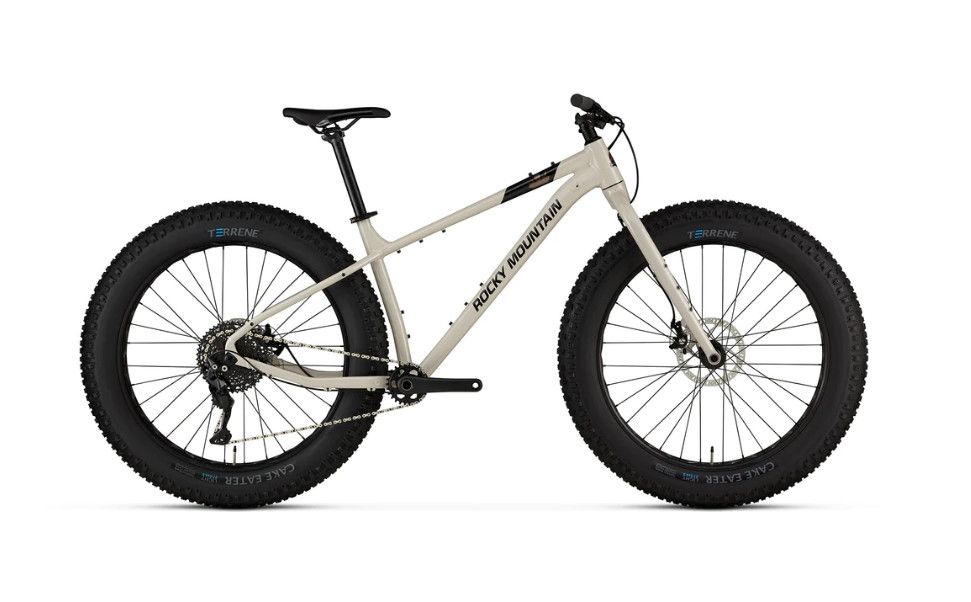Fatbike Rocky Mountain Blizzard A10 Beige/Noir 2024