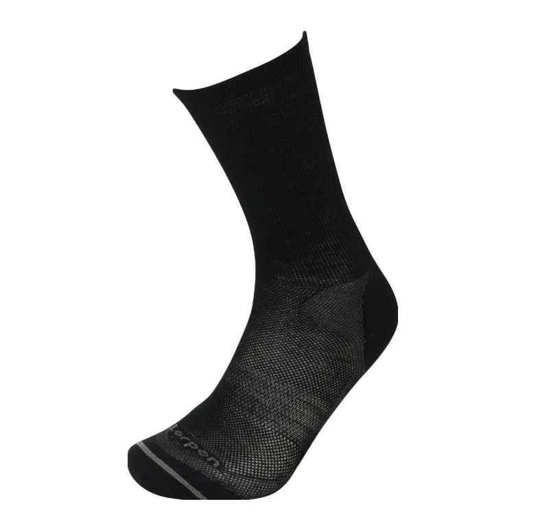 Bas Lorpen Liner Merino Noir, Size: Small