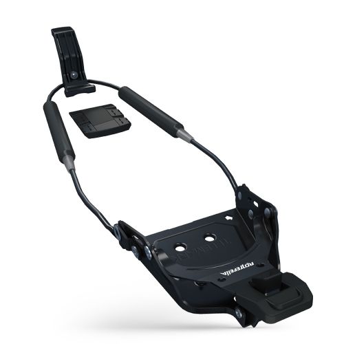 Fixation Rottefella 75mm avec Cable Noir, Size: Short (36-44)