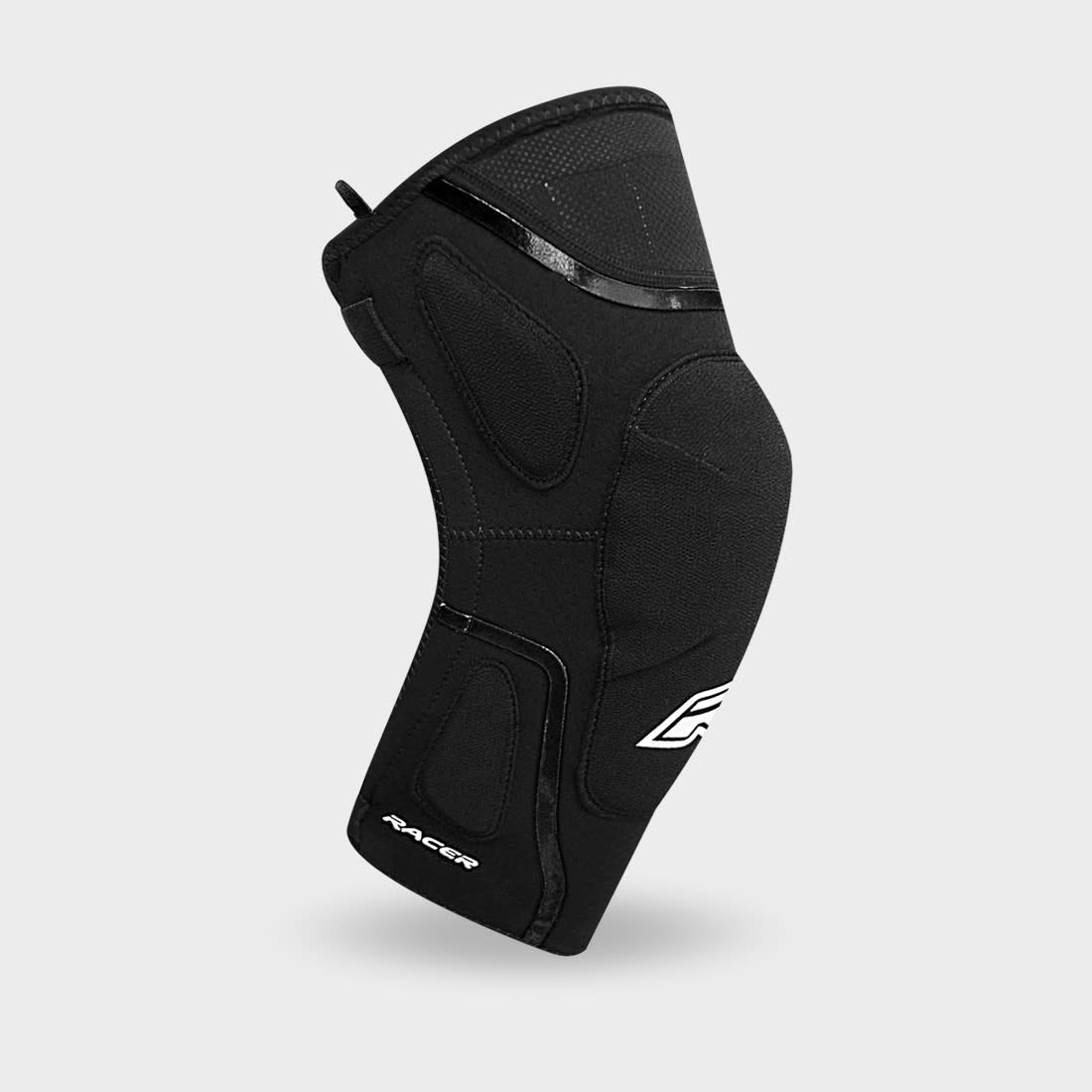 Protège-genoux Racer Motion D30 Noir, Size: Large