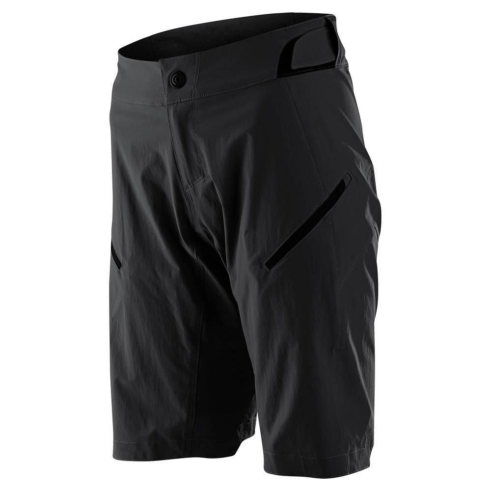 Short Troy Lee Designs Lilium (avec liner) Femme Solid Noir, Size: Small