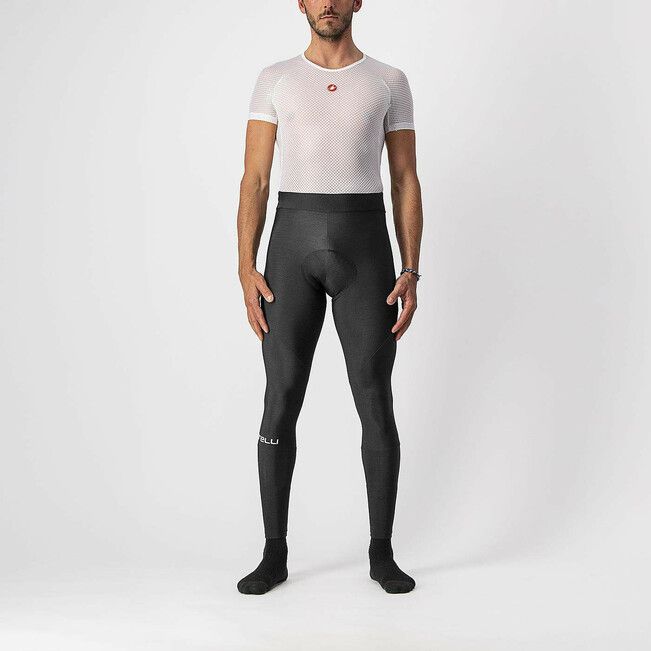Cuissard thermique Castelli Entrata Thermoflex avec chamois KISS Air2 Noir, Size: Medium