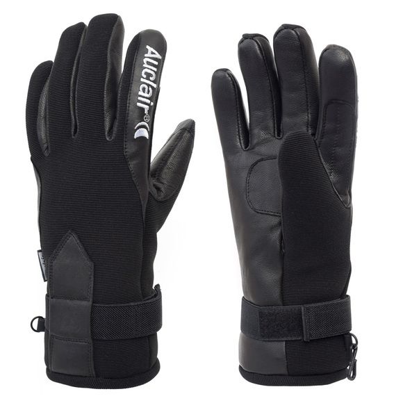 Gants Auclair Lillehammer Noir/ Sans Feuille, Size: Small